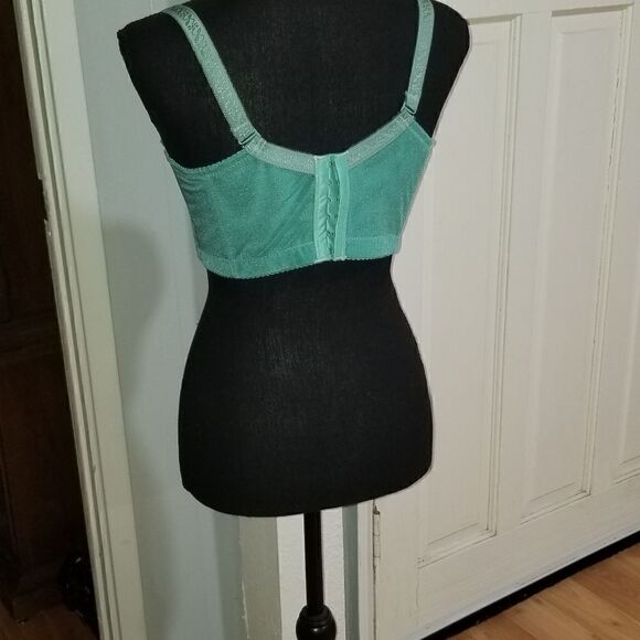 Vtg Warner's Lace & Satin Shine-on  Bra 34B - Picture 5 of 10